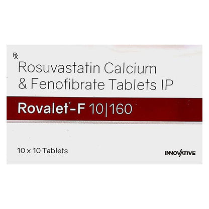 ROVALET F 10/160 Tablet 10's