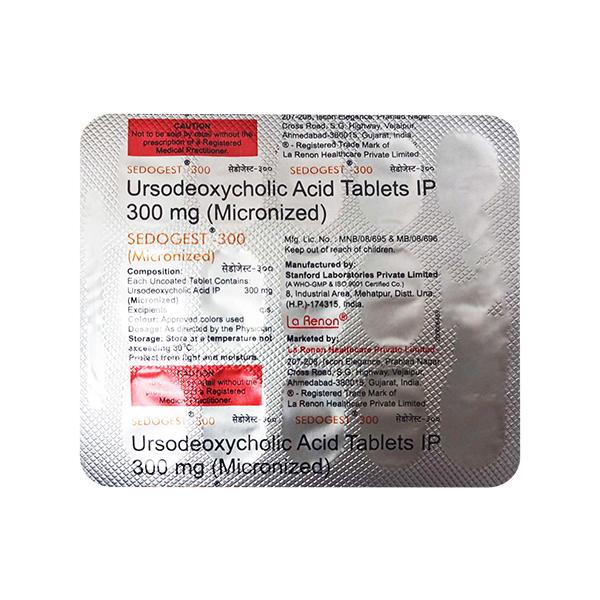 SEDOGEST 300 Tablet 15's