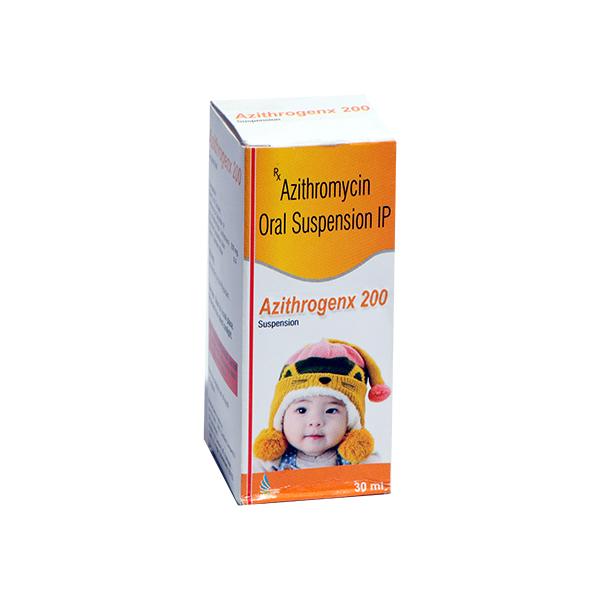 AZITHROGENX 200 Oral Suspension 30ml
