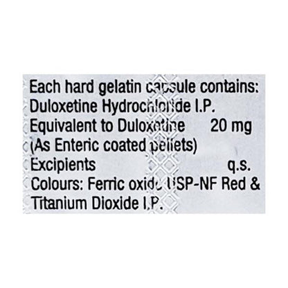 Delok 20mg Capsule 10'S