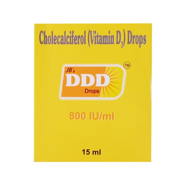 DDD 800IU Drops 15ml