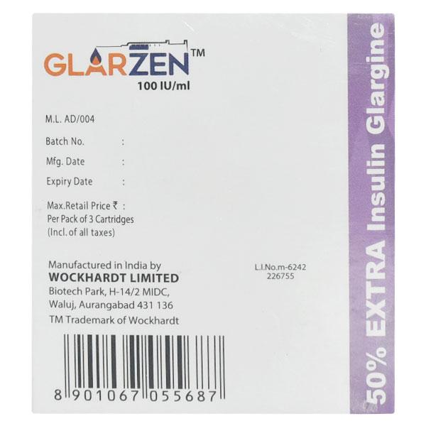 GLARZEN NEW 100 Cartridge 3ml