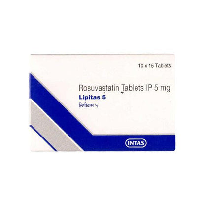 LIPITAS 5 Tablet 15's