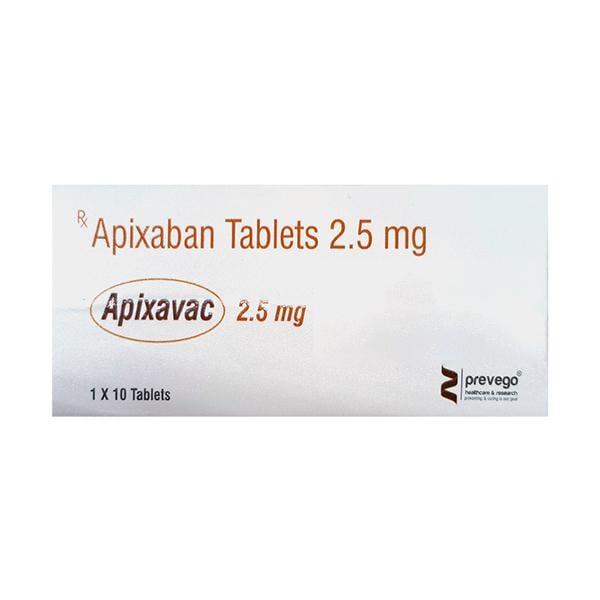 APIXAVAC 2.5 Tablet 10's