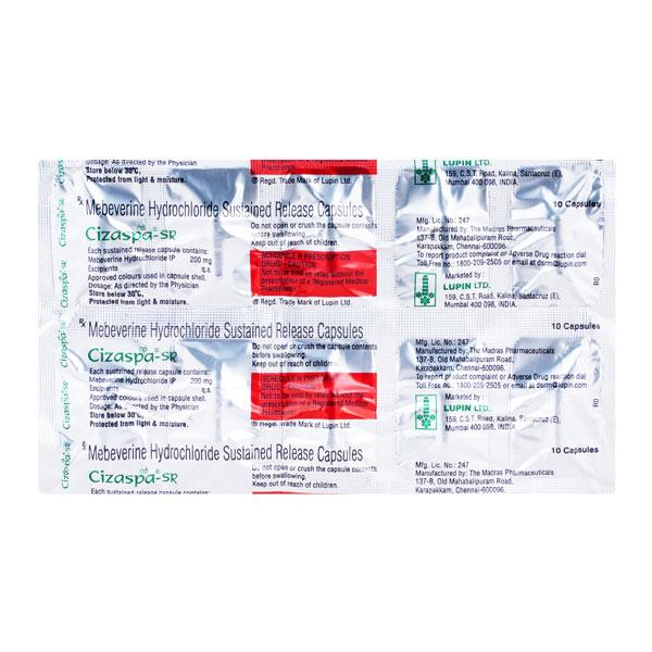 CIZASPA SR Capsule 10's