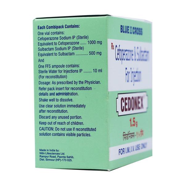 Cedonex 1.5gm Injection 1'S