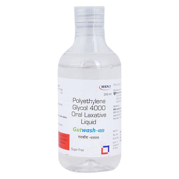 GUTWASH 4000 Sugar Free Liquid 200ml