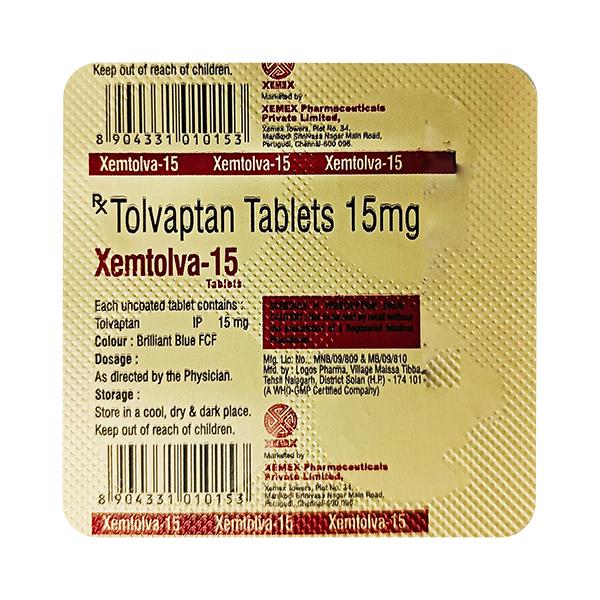 XEMTOLVA 15 Tablet 4's