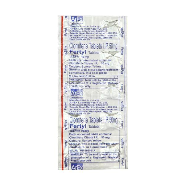 Fertyl 50mg Tablet 10'S