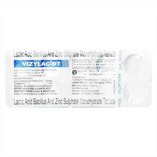 Vizylac DT Tablet 10'S