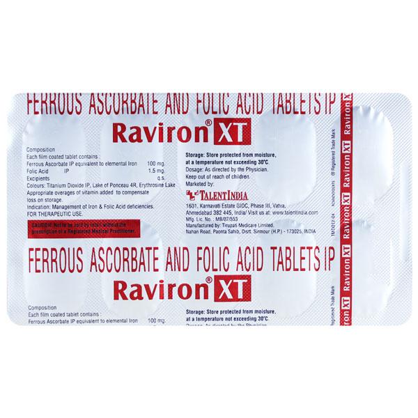 Raviron XT Tablet 10'S