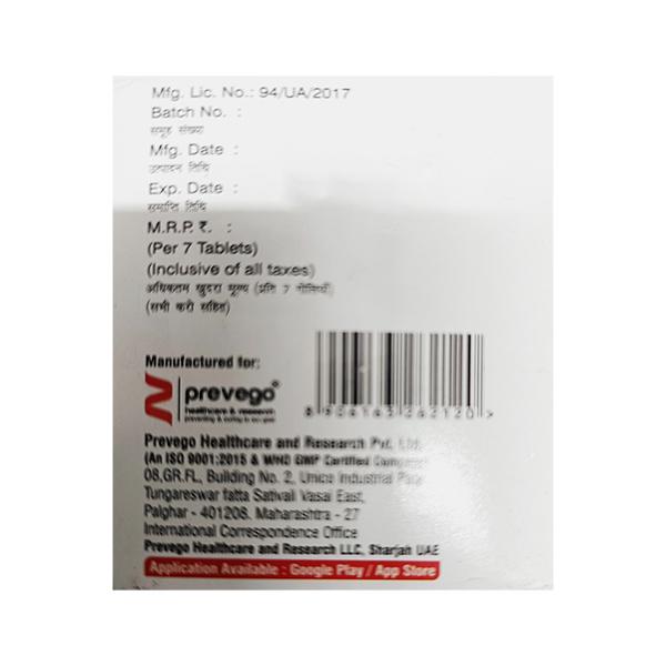 TICABREL 60 Tablet 14's