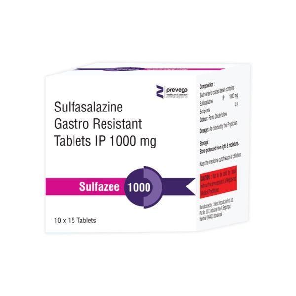 SULFAZEE 1000 Tablet 5's