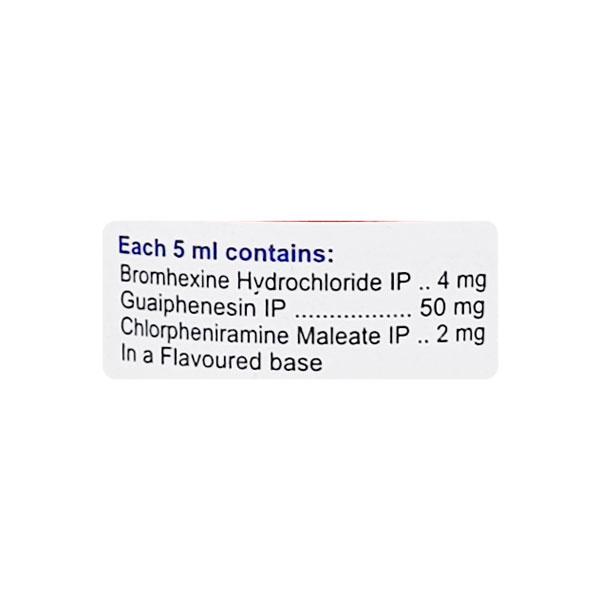 Cheston Sugar Free Raspberry Flavour Expectorant 100ml