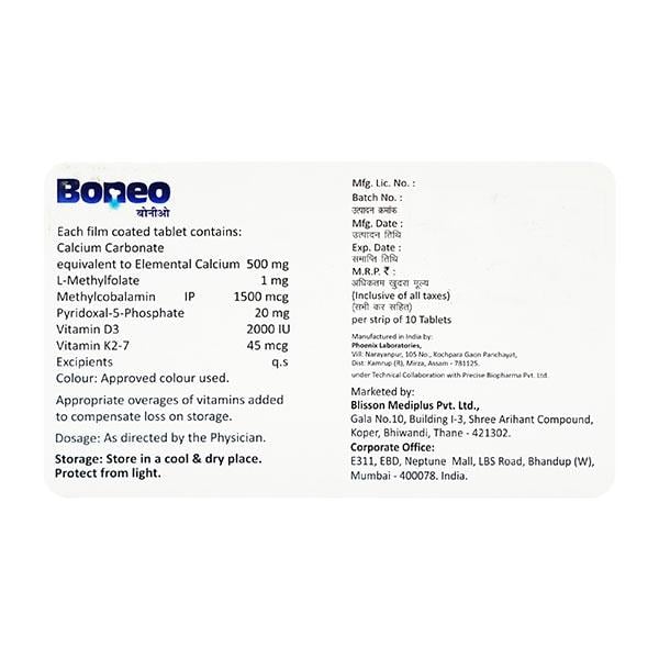 BONEO Tablet 10's
