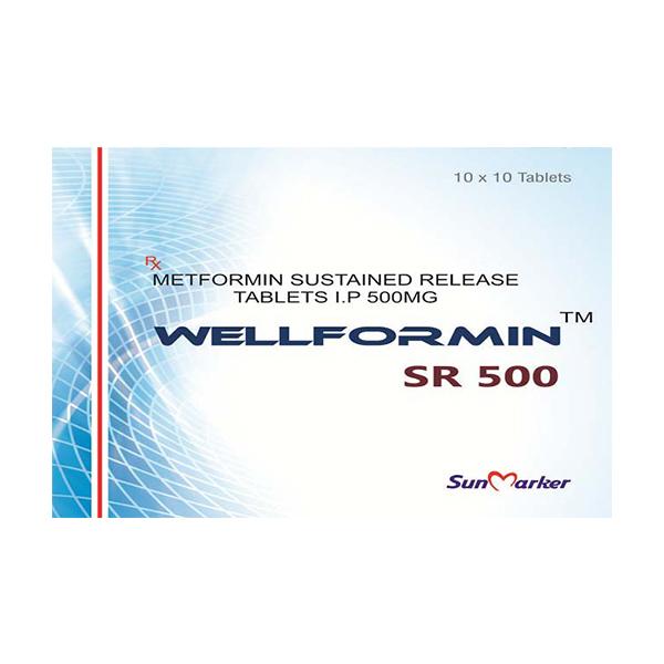 WELLFORMIN SR 500mg Tablet 15's