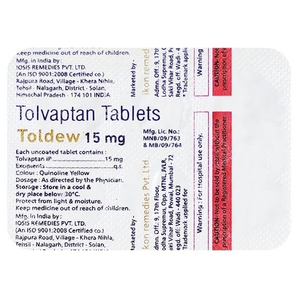 TOLDEW 15mg Tablet 4's