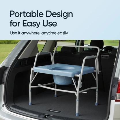 Frido Heavy Duty Commode Chair