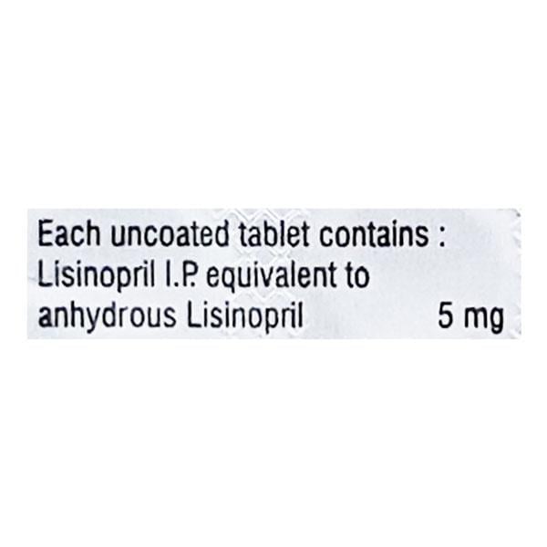 Lipril 5mg Tablet 15'S