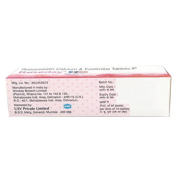 ROSEDAY EZ 20 Tablet 10's