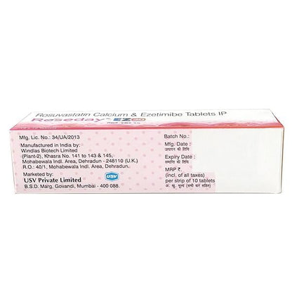 ROSEDAY EZ 20 Tablet 10's