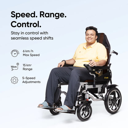 Frido Heavy Duty Recliner Electric Wheelchair