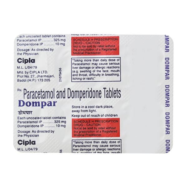 Dompar Tablet 10'S