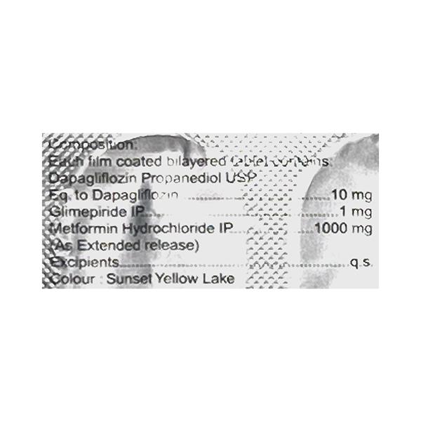 DAPANORM GM 1 FORTE Tablet 10's