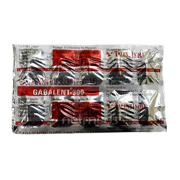 Gabalent 300mg Capsule 10'S