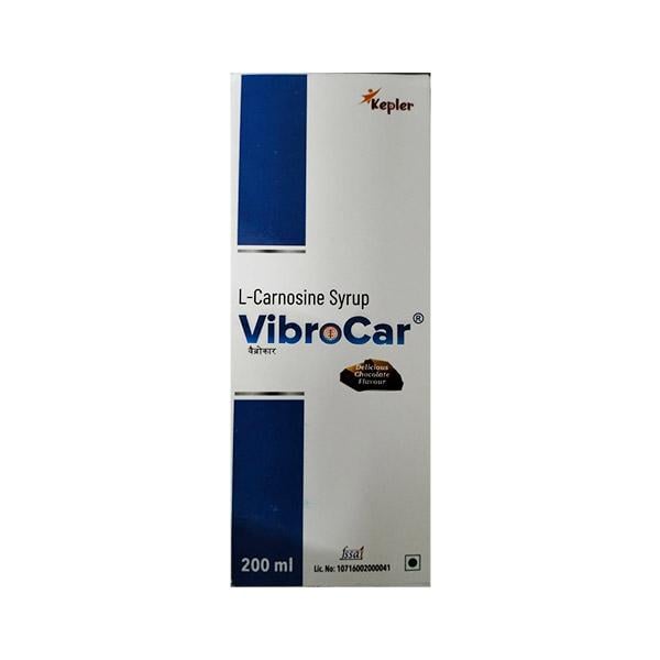 VIBROCAR Delicious Chocolate Flavour Syrup 200ml