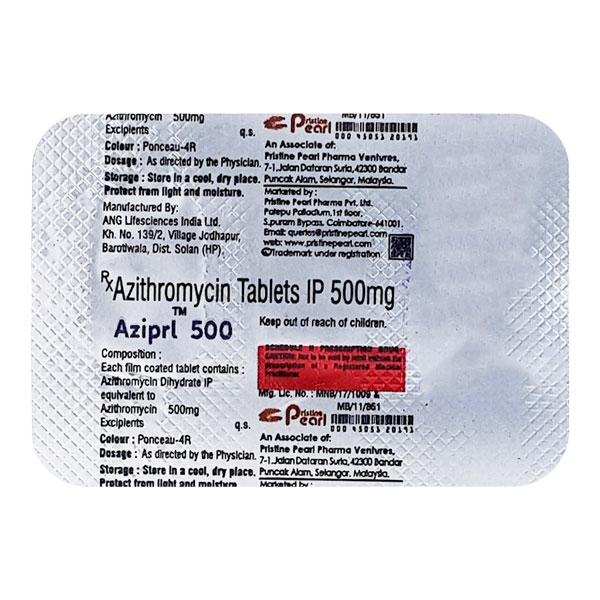 AZIPRL 500 Tablet 3's