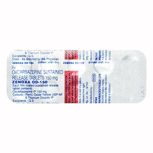 Zenoxa OD 150mg Tablet 10'S