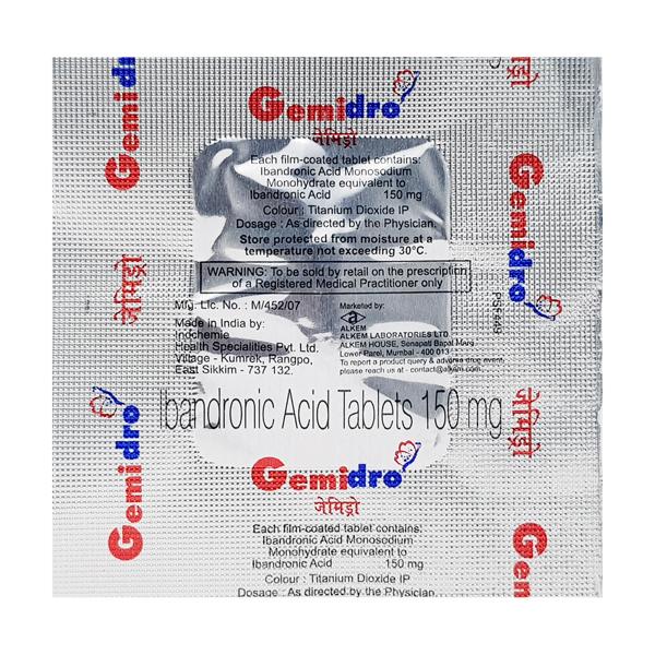 Gemidro 150mg Tablet 1's