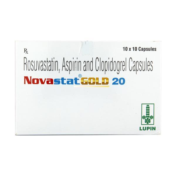 Novastat Gold 20mg Capsule 10'S