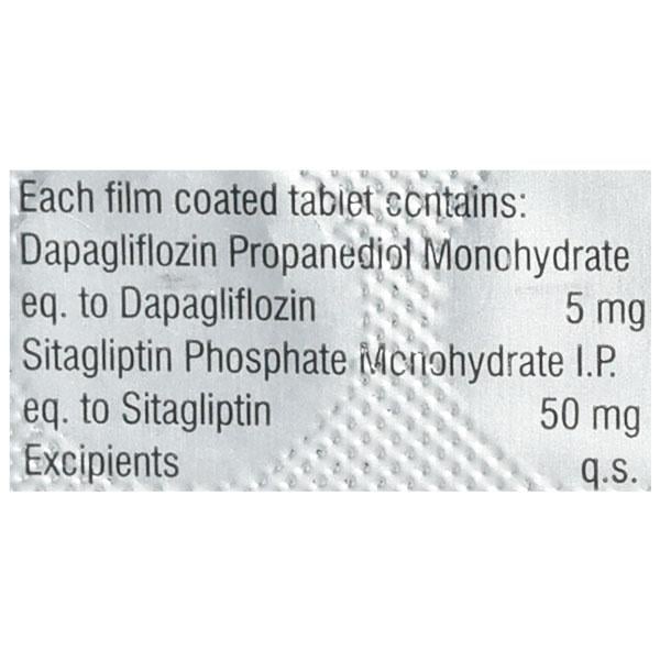DAPANOVA S 5/50 Tablet 10's