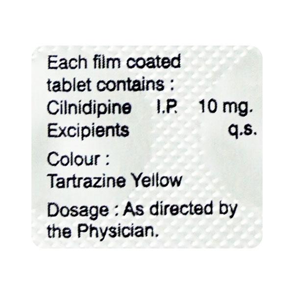 Cilnipres 10mg Tablet 10'S