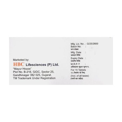 LIPITAB 20 Tablet 15's