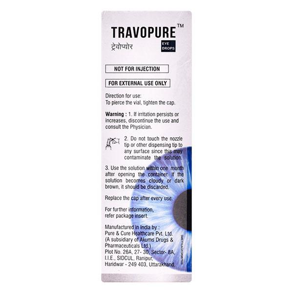 TRAVOPURE Eye Drops 3ml