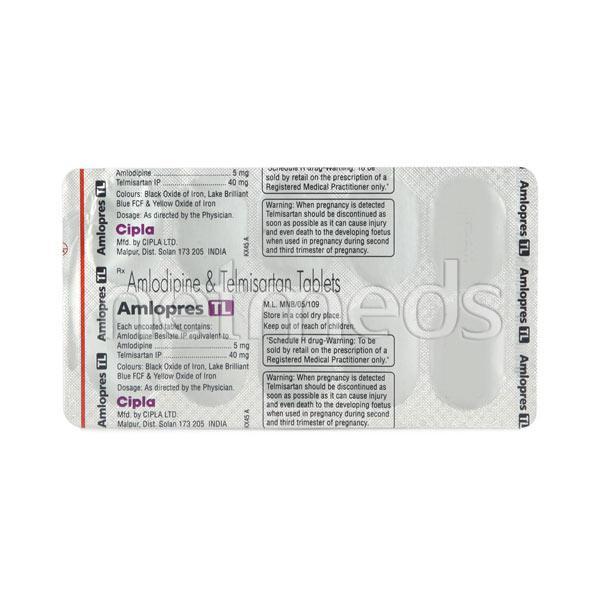 Amlopres TL 40mg Tablet 10'S