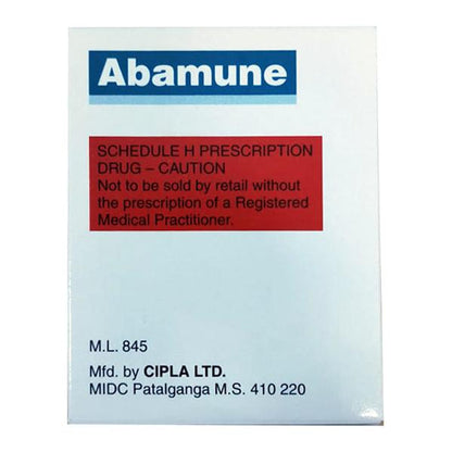 Abamune 300mg Tablet 30'S