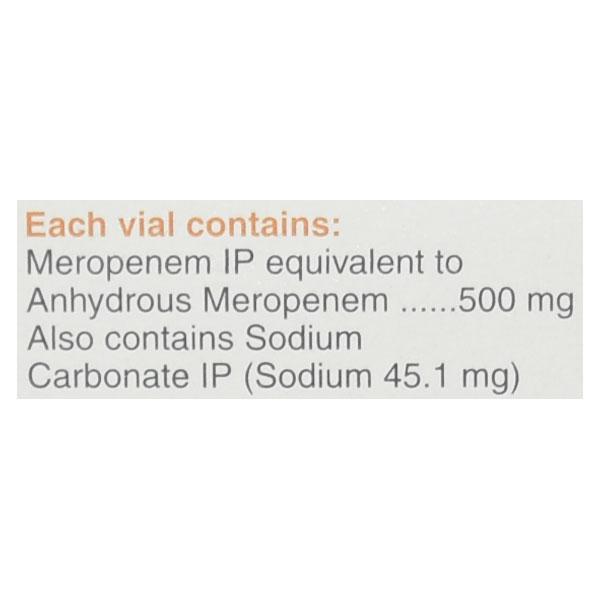Merocrit 0.5 Gm Injection 1'S