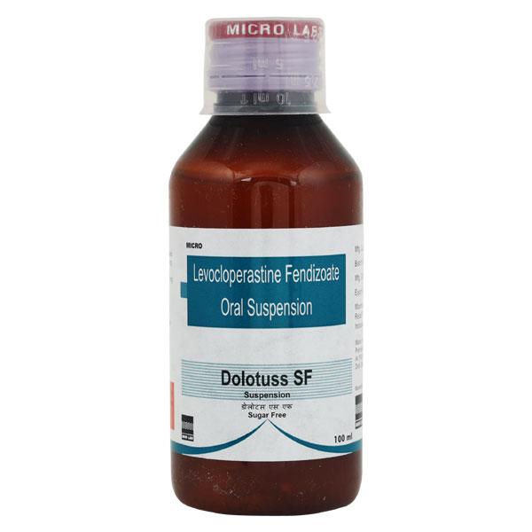 DOLOTUSS SF SUGAR FREE Suspension 100ml
