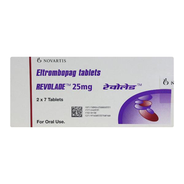 Revolade 25mg Tablet 7'S
