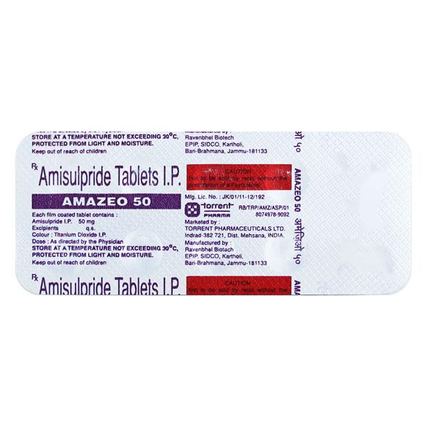 Amazeo 50mg Tablet 10'S