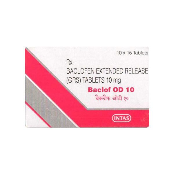 BACLOF OD 10mg Tablet 15's