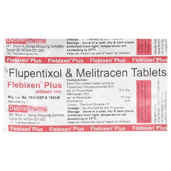 FLEBIXEN PLUS 0.5 Tablet 10's