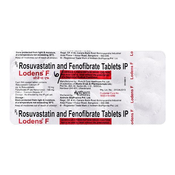 Lodens F Tablet 10'S