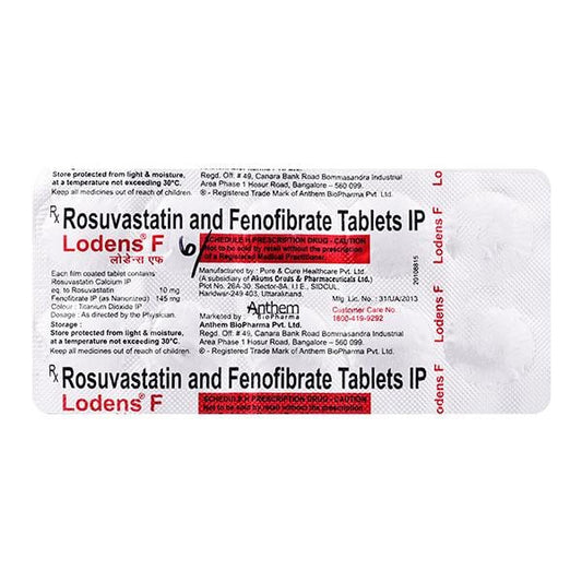Lodens F Tablet 10'S