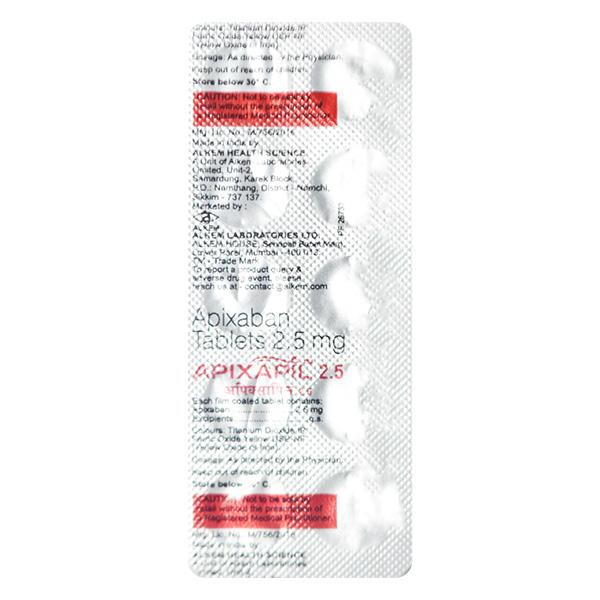 APIXAPIL 2.5 Tablet 10's