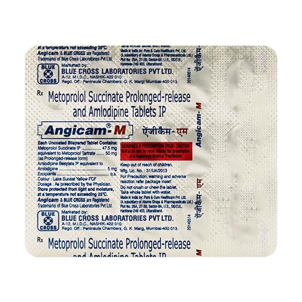 Angicam M 50mg Tablet 15'S